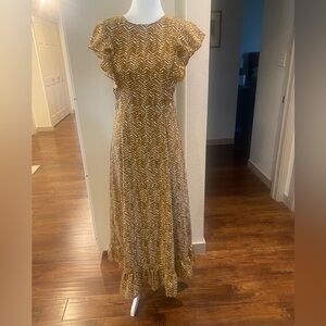 Boheme small maxi dress ruffles